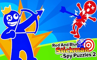 Image Red And Blue Stickman Spy Puzzles 2